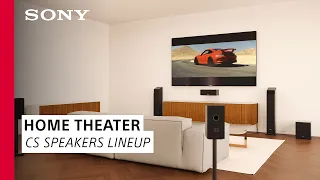 Sony | 5.1.2ch Home Theater CS Speakers Lineup