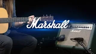 Marshall AS50D Acoustic Amp Limited Edition, Racing Green | Gear4music demo