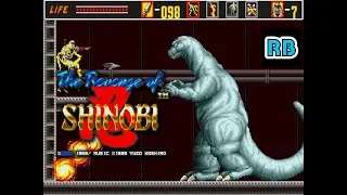 1989 [60fps] The Revenge of Shinobi (Mega-Tech) 1764600pts ALL SECRET BONUS