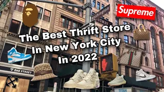 BEST THRIFT STORE IN NEW YORK CITY 2022 | Thrifting during COVID.