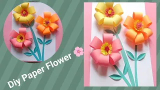 Easy and Beautiful Paper Flower / Diy Flower Bouquet 💐 #viral #anuscolourfullife