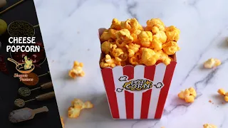 Cheese Popcorn | Theater Style Cheese Popcorn Recipe