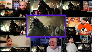 Godzilla x Kong: The New Empire - Trailer Reaction Mashup | Warner Bros.