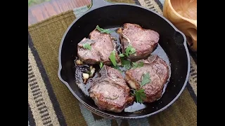 Cast Iron American Lamb Chops