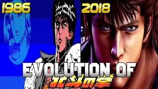 Graphical Evolution of Hokuto no Ken (1986-2018)