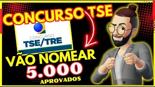 CONCURSO TRE UNIFICADO !!! VÃO NOMEAR 5.000 APROVADOS !!!