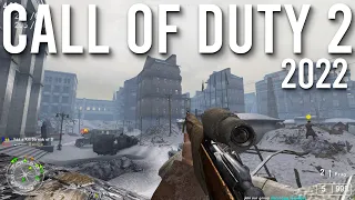 Call of Duty 2 Multiplayer In 2022 | 4K