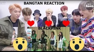 BTS reaction to BLACKPINK (블랙핑크), 불장난 [SBS 두시탈출 컬투쇼]