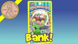 Imperial Spiral Gumball Bank - Pay To Get A Gumball