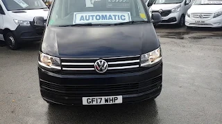 Vw transporter lwb minibus  shuttle dsg 2017 17 reg