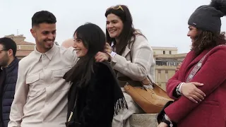 Flash Mob marriage proposal Luca & Elena - Ostia Lido - SZ Team