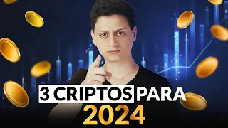 3 CRIPTOMOEDAS QUE PODEM VOAR EM 2024