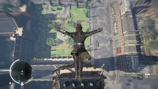 Climbing on Big Ben London in Assassin's Creed Syndicate gameplay 2020