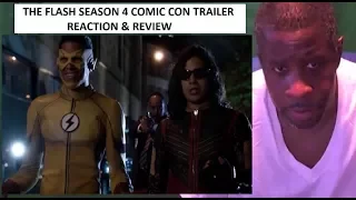 The Flash Season 4 Comic Con Trailer Reaction & Review