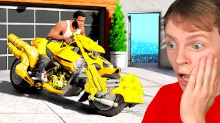 Franklin's BIKE UPGRADE in GTA 5!