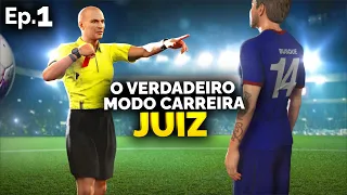 O INÍCIO NO VERDADEIRO MODO CARREIRA JUIZ DE FUTEBOL!! - Football Referee Simulator