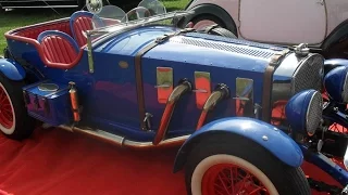 Пеликаны на Фестивале ретро автомобилей Old Car Land 2017