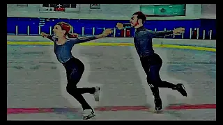 Ice Dancers Gabriella Papadakis, Guillaume Cizeron  2020 Free Dance Castle On The Hill Ed Sheeran