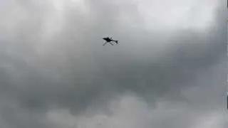 An Apache Almost Doing A Backflip