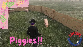 Let's Play: Ranch Sim - Ep- 5 ~ I finally get pigs!