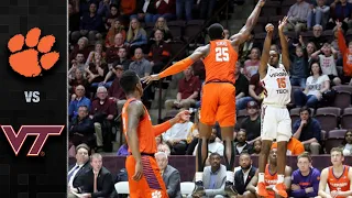 Clemson vs. Virginia Tech Men's Basketball Highlights (2019-20)