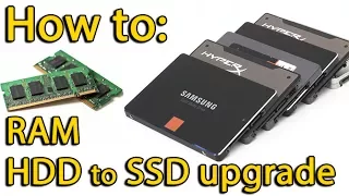 How to upgrade RAM and SSD / Hard Drive in Lenovo G700, G710