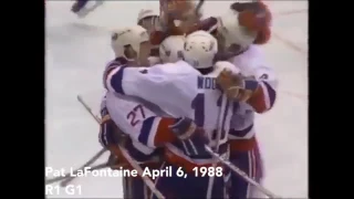 1988 Patrick Semis Isles beat Devils in OT Twice