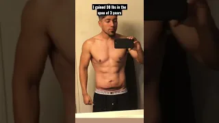175 lbs vs 205 lbs [muscle gain]