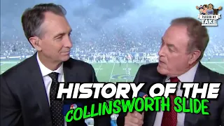 Cris Collinsworth Tells Pardon My Take about the history behind "The Slide"