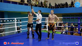 Чемпіонат України серед спортклубів та ДЮСШ з кікбоксингу WAKO. К-1 81 кг П.Михайлиця - А.Струченков