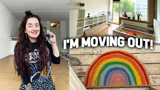 MOVING INTO MY OWN APARTMENT! vlog + empty house tour