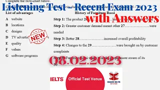 IELTS Listening Test 2023 with Answers | IDP & BC Real Exam