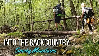 INTO THE BACKCOUNTRY:  Backpacking, Camping, and Fly Fishing the Smokies