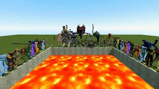 I SENT ALL POPPY PLAYTIME CHAPTER 3 CHARACTERS TO HELL in GMOD!