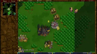 Warcraft 2 Garden of War 3v3