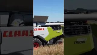 NEW Claas Trion 660 #agriculture #farming #farm #claas #harvest2023 #popular #viral #fy #combine