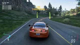 Forza Horizon 5 Supra 1998 racing