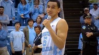 UNC Men's Basketball: Marcus Paige Senior Night Speech