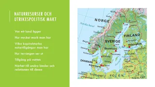 Naturresurser och globalisering (ge och sh)