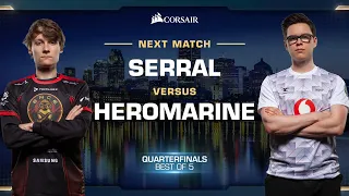 Serral vs HeRoMaRinE ZvT - Quarterfinals - WCS Fall 2019 - StarCraft II