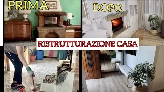 RISTRUTTURAZIONE CASA PRIMA E DOPO. FAI DA TE