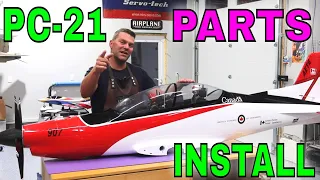 SKYMASTER PC-21 RC PLANE Build - Equipment and Organizing - Jetcat SP10 Turboprop