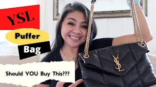 YSL PUFFER BAG | DESIGNER HANDBAGS 2022 | Watch this video before you buy!