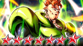 (Dragon Ball Legends) 14 STAR ANDROID 16 IS A MONSTROUS 1% SPARKING CHARACTER!