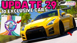 10 RARE CAR'S coming to FORZA HORIZON 5 in UPDATE 29-TWO Rare car's worth 20mil-full series 29 info!