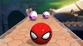 Sky Rolling Ball 3D Gameplay Speedrun Levels 241