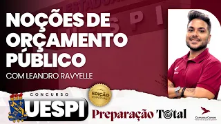 UESPI - Noções de Orçamento Público - Leandro Ravyelle