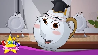 I'm a Little Teapot - Nursery Rhymes with Lyrics - Popular Mother Goose Rhyme - English Song