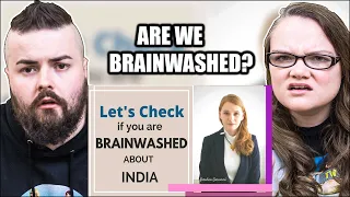 Irish Couple Reacts Karolina Goswami-Lets check if you are brainwashed about India-Video Reaction!