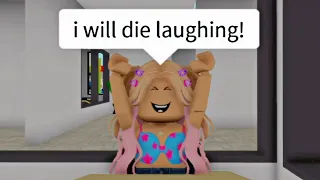When you can't stop laughing (meme) ROBLOX